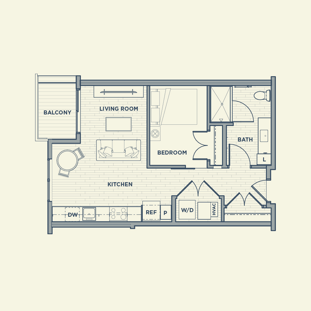 The Apiary Apts West Allis Landbylabel Apartment A1