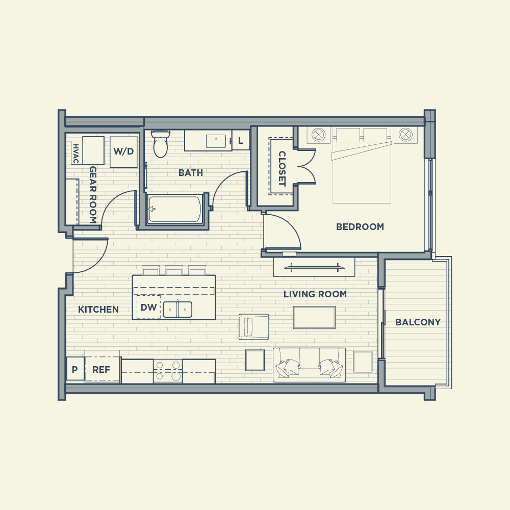 The Apiary Apts West Allis Landbylabel Apartment A3