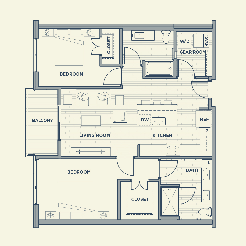 The Apiary Apts West Allis Landbylabel Apartment B1