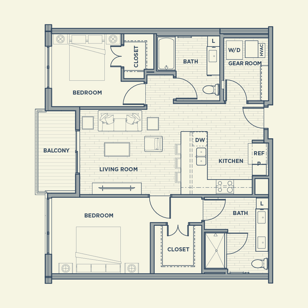 The Apiary Apts West Allis Landbylabel Apartment B1 2