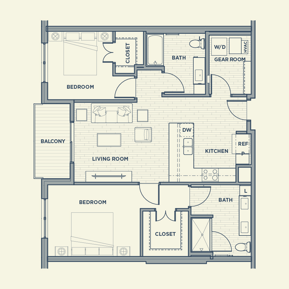 The Apiary Apts West Allis Landbylabel Apartment B1 3