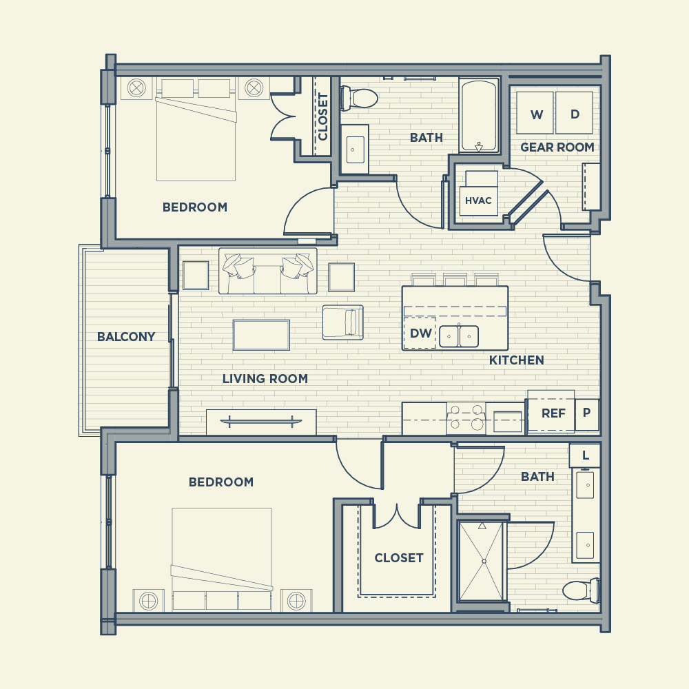 The Apiary Apts West Allis Landbylabel Apartment B1A
