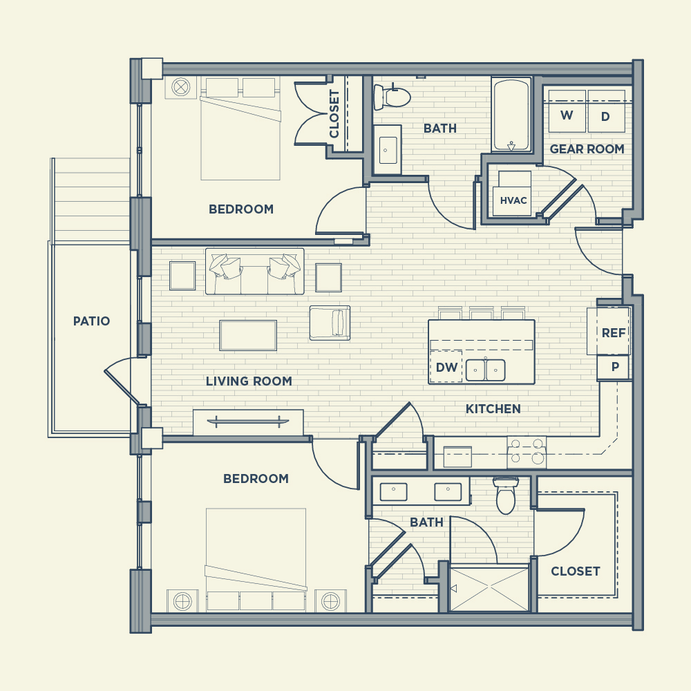 The Apiary Apts West Allis Landbylabel Apartment B3A