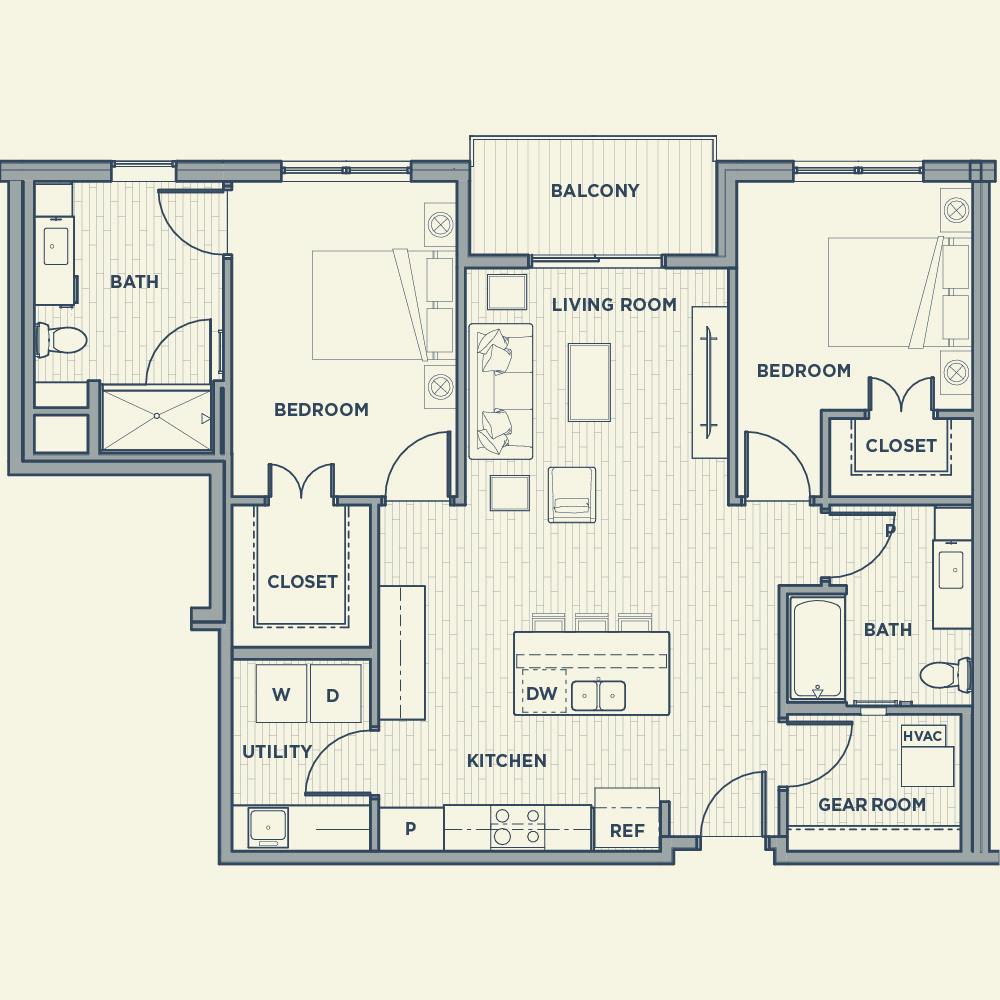 The Apiary Apts West Allis Landbylabel Apartment B4