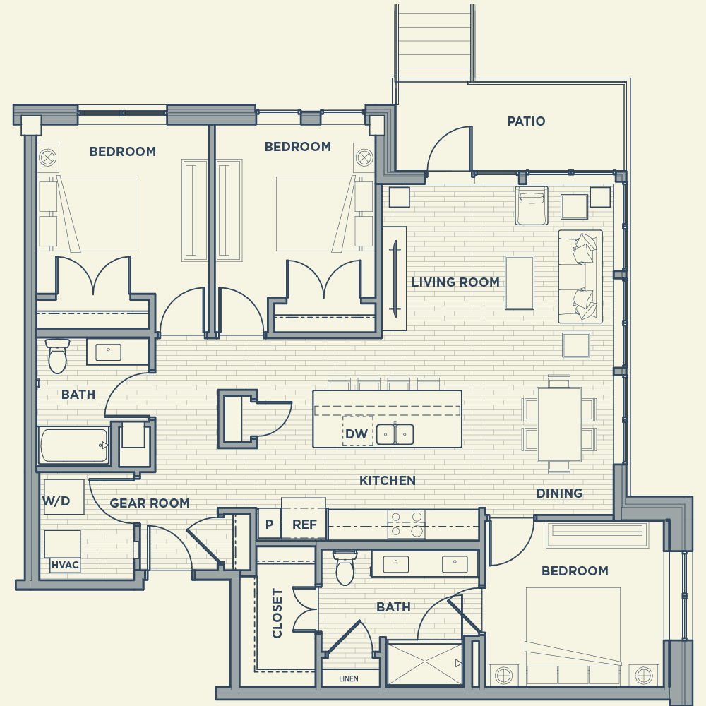The Apiary Apts West Allis Landbylabel Apartment C1