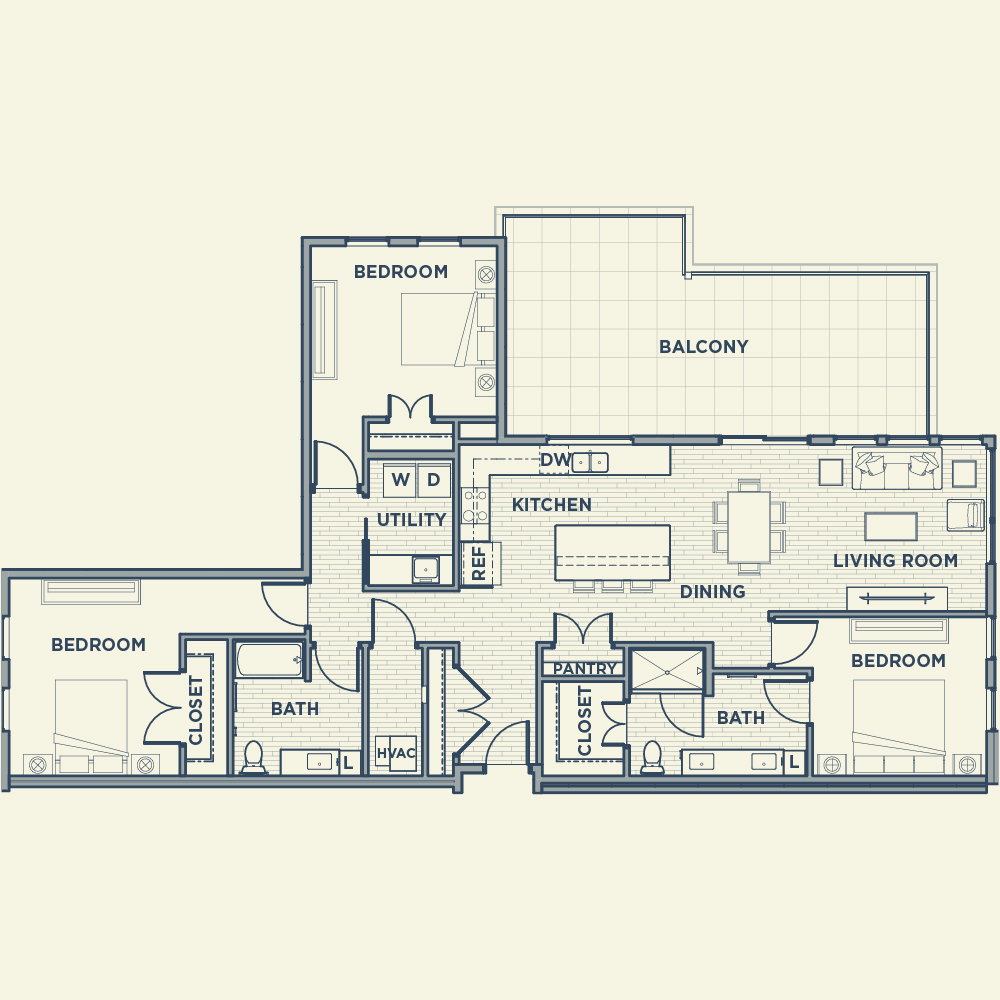 The Apiary Apts West Allis Landbylabel Apartment C3