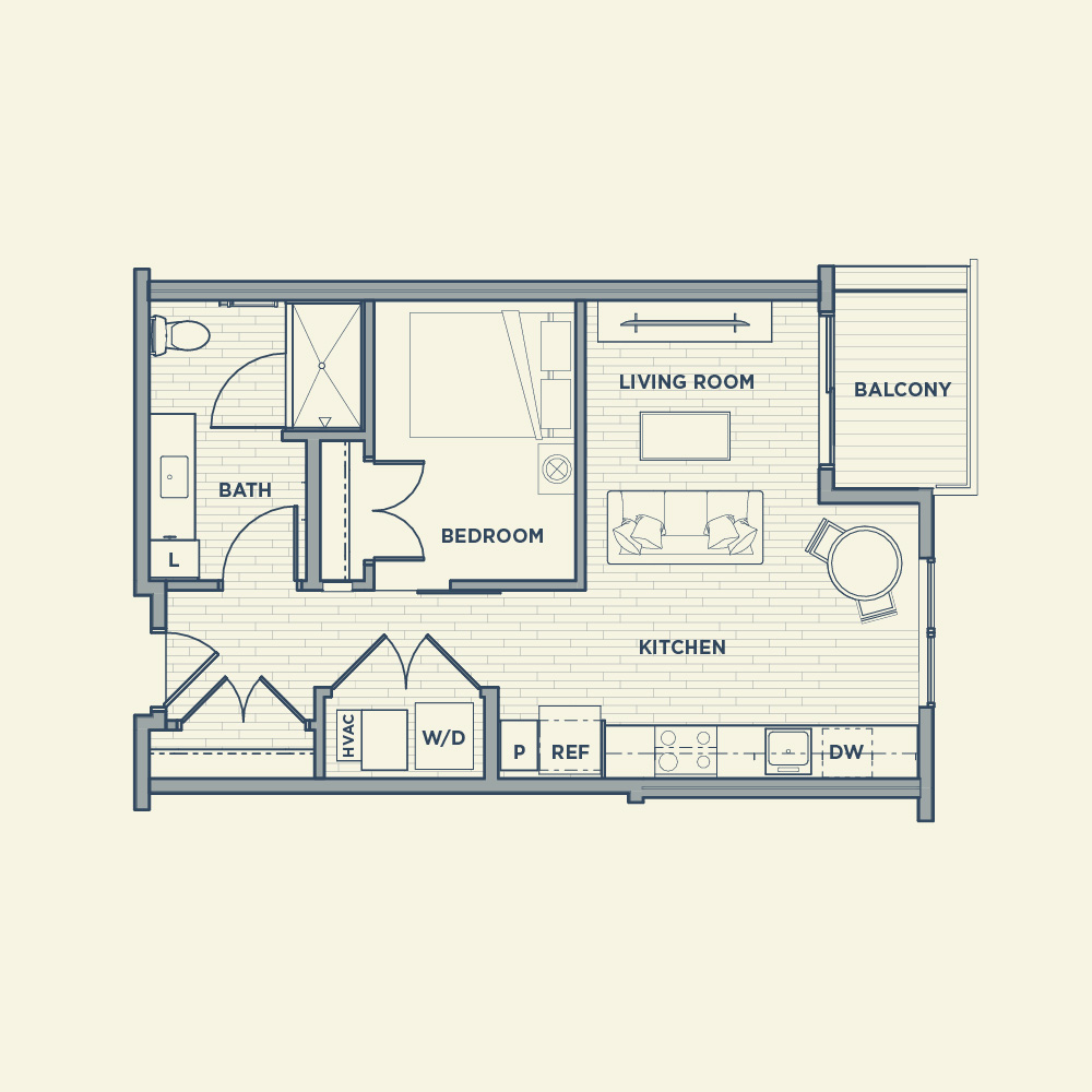 The Apiary Apts West Allis Landbylabel Apartment A1 Mirrored