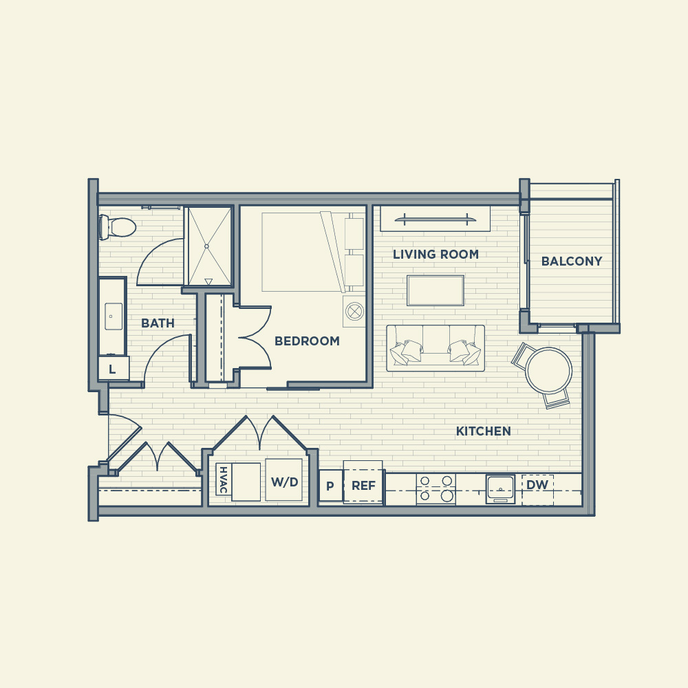The Apiary Apts West Allis Landbylabel Apartment A2 Mirrored