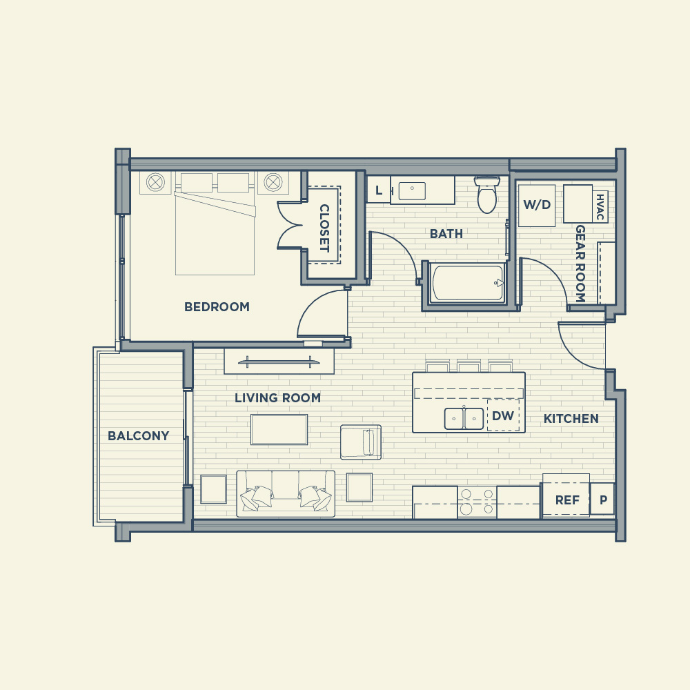 The Apiary Apts West Allis Landbylabel Apartment A3 Mirrored